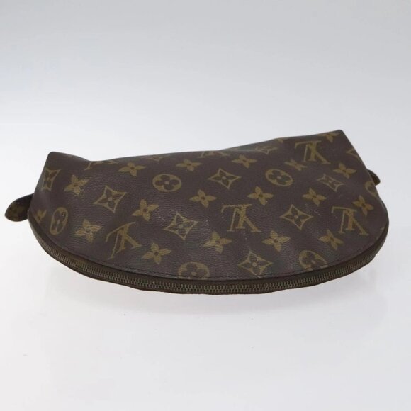 LOUIS VUITTON Monogram Trousse Demi Ronde Cosmetic Pouch - Picture 5 of 15